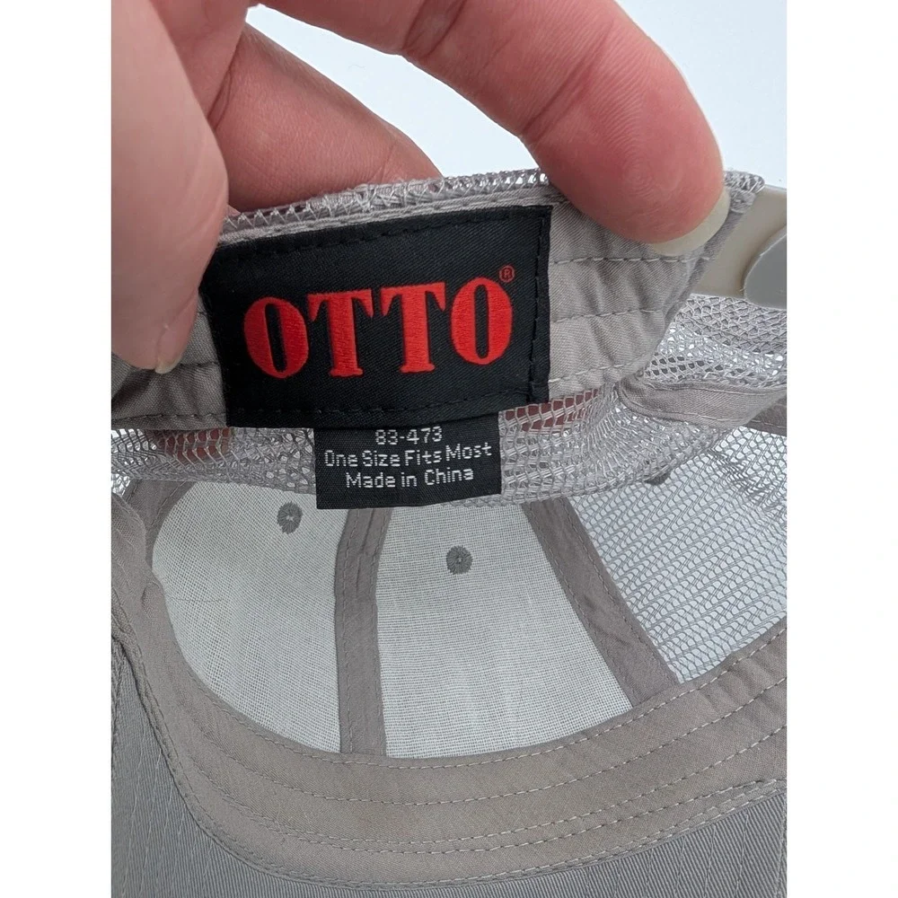Martin House Brewing Company Hat Cap Mesh Trucker Gray Made‎ In Texas By Texans
